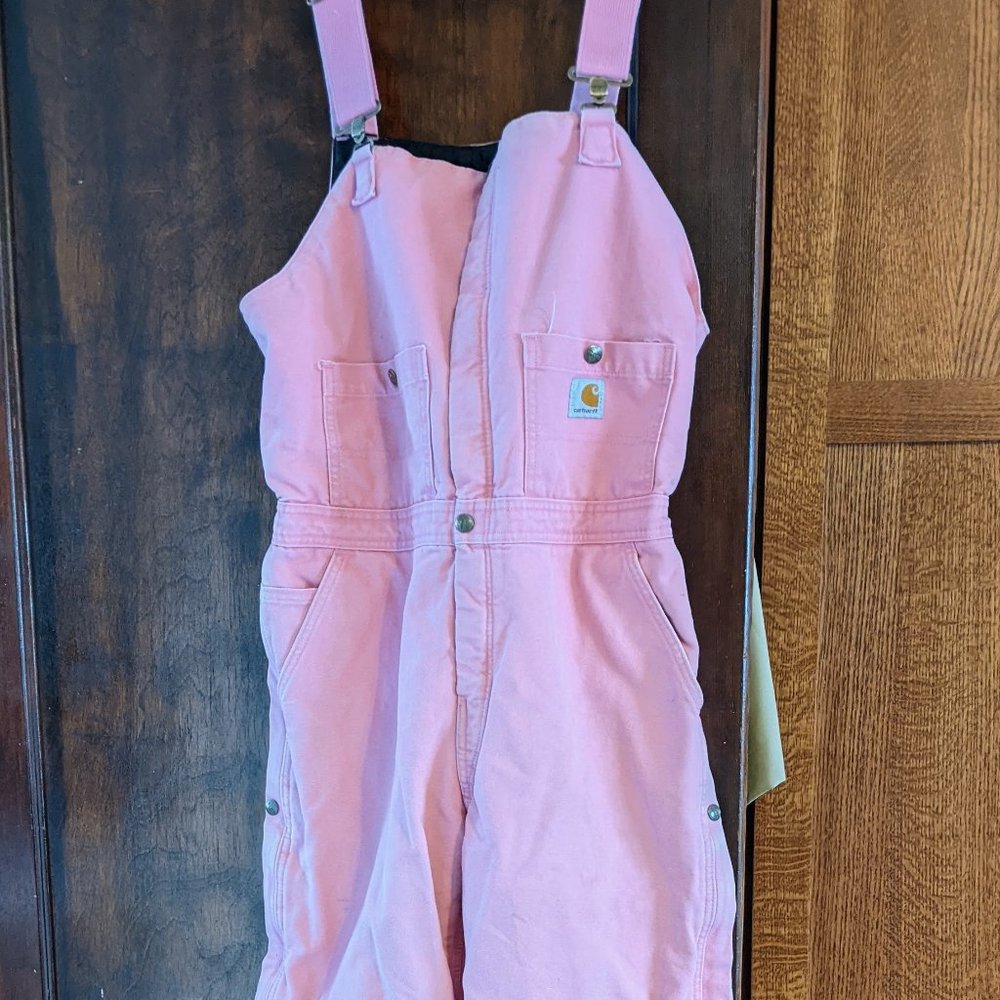 Carhartt women's 10x32 insulated bib overalls